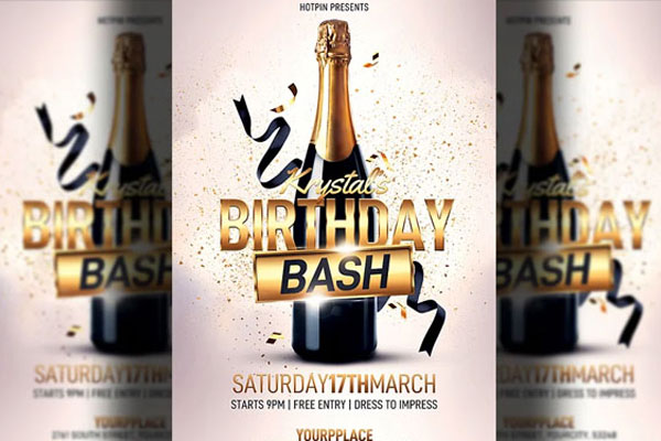 Photoshop Birthday Flyer Designs – Free & Premium PSD, Ai, Word, Doc, InDesign, Vector, EPS, PNG, Formats Download